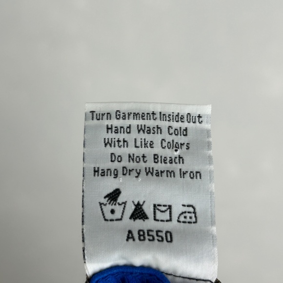 Bob Mackie blazer jacket plus size 3X open front embroidered blue wearable art - Picture 10 of 10